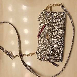 NWOT JC VEGAN LEATHER WALLET CROSSBODY